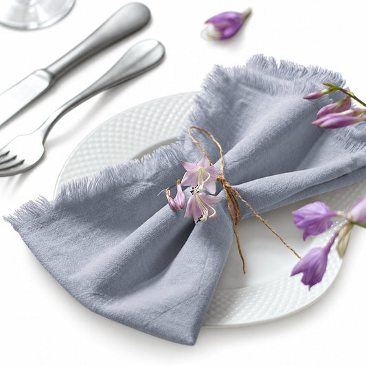 Sailorine Cotton Fringe Napkins studio product photo