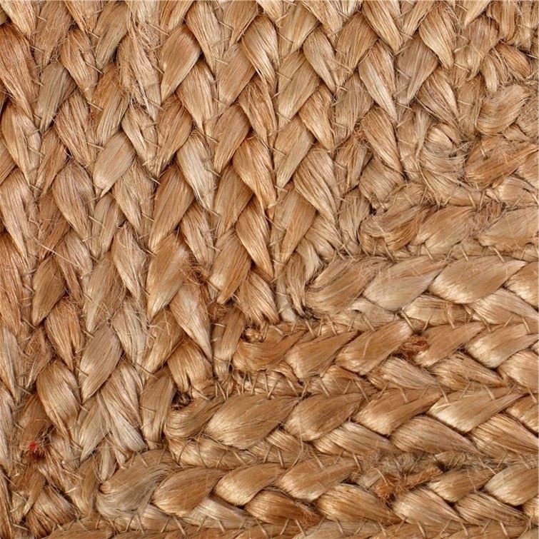 Sailorine close-up of the braided weave and stitched placemat edge