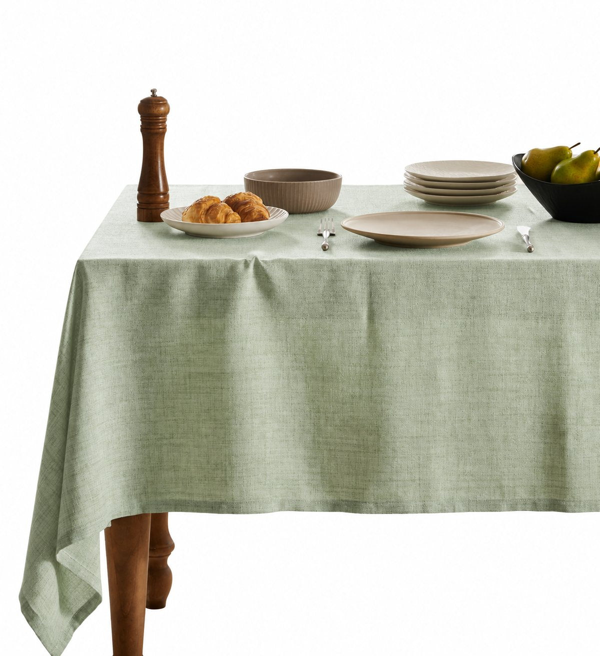 Sailorine Textured Tablecloth studio product photo