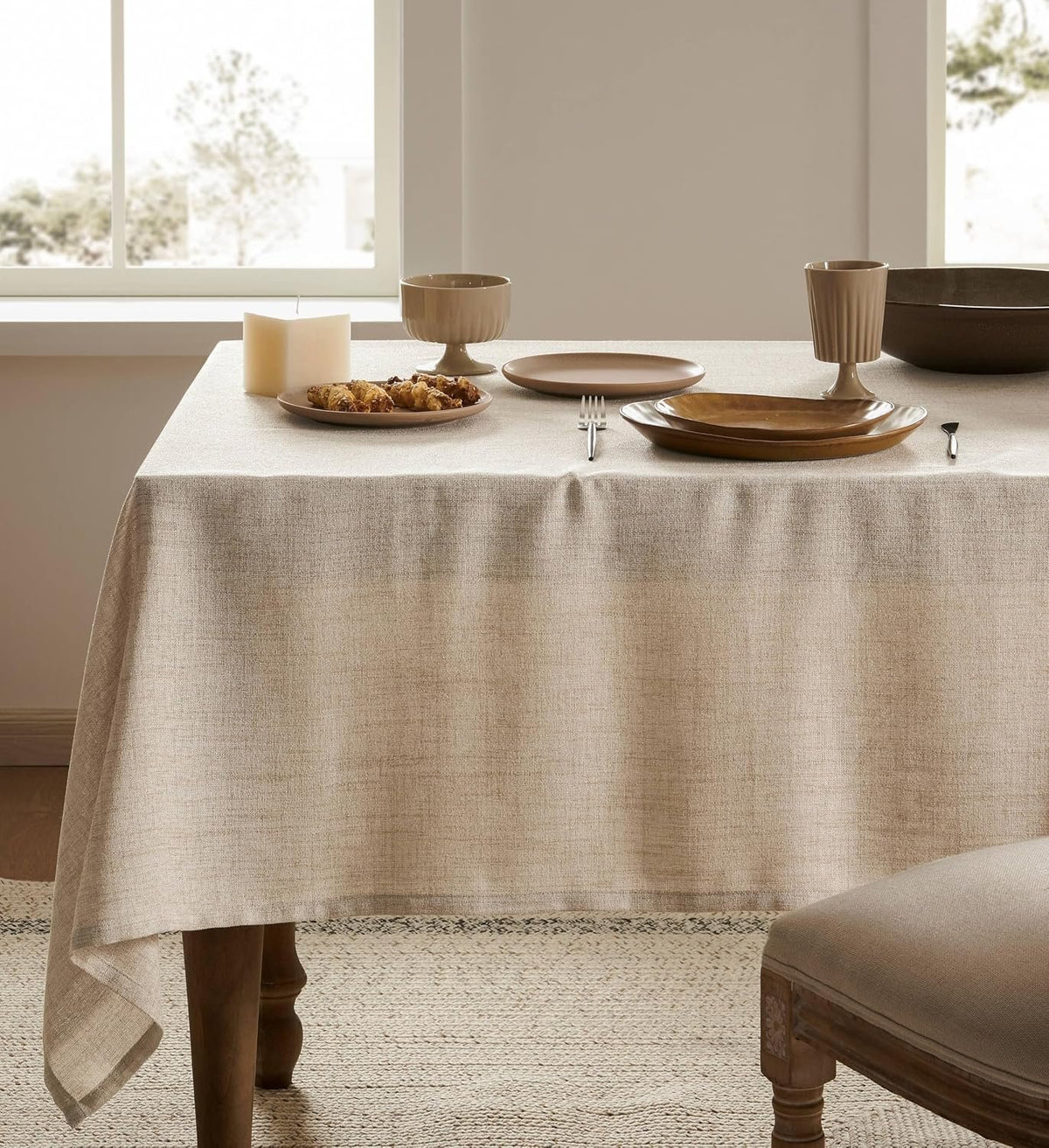 Sailorine Textured Tablecloth additional product photo