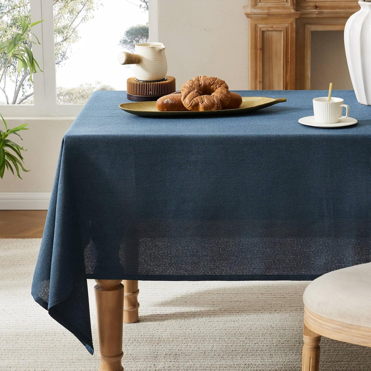 Sailorine Textured Tablecloth additional product photo