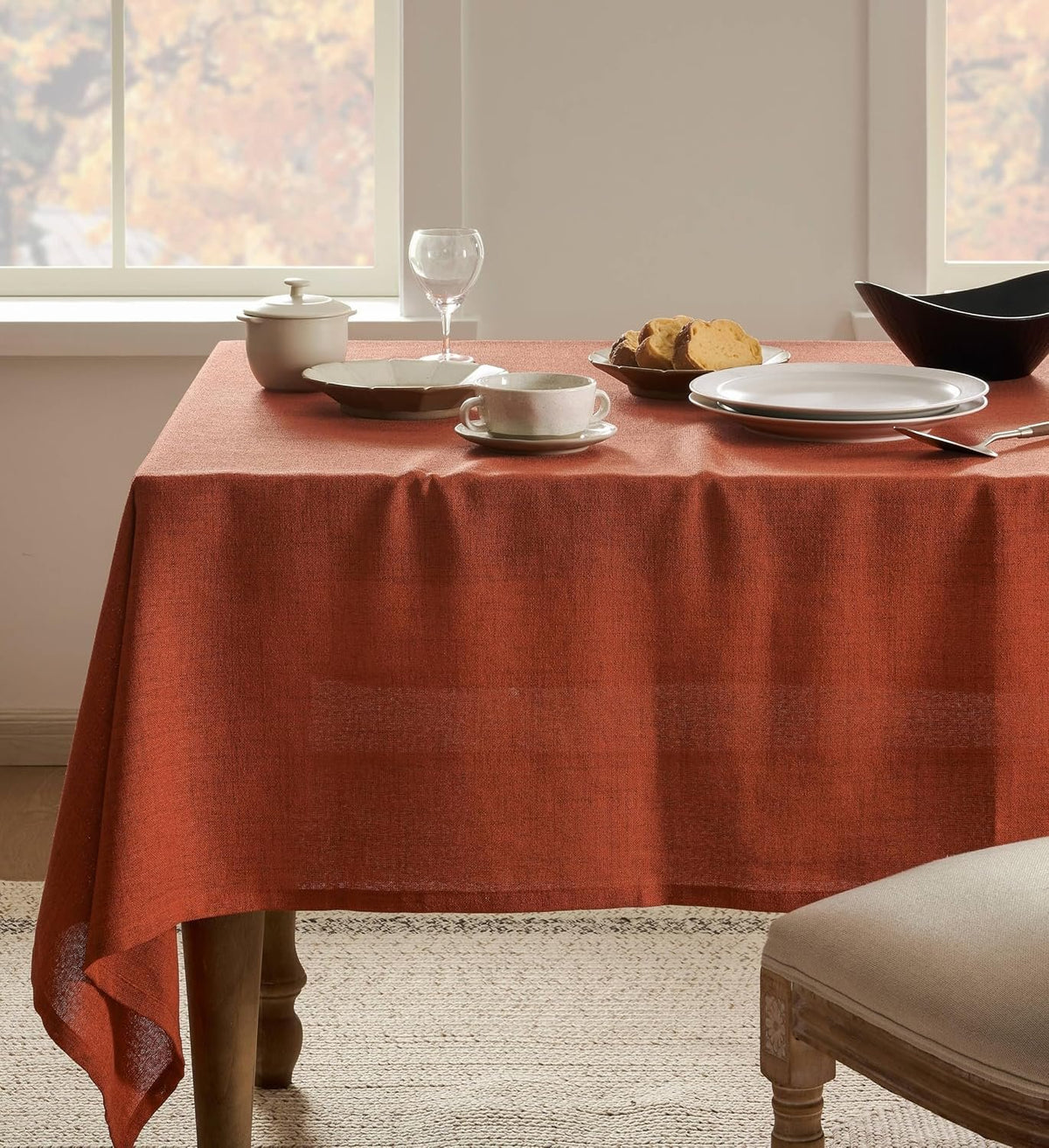 Sailorine Textured Tablecloth additional product photo