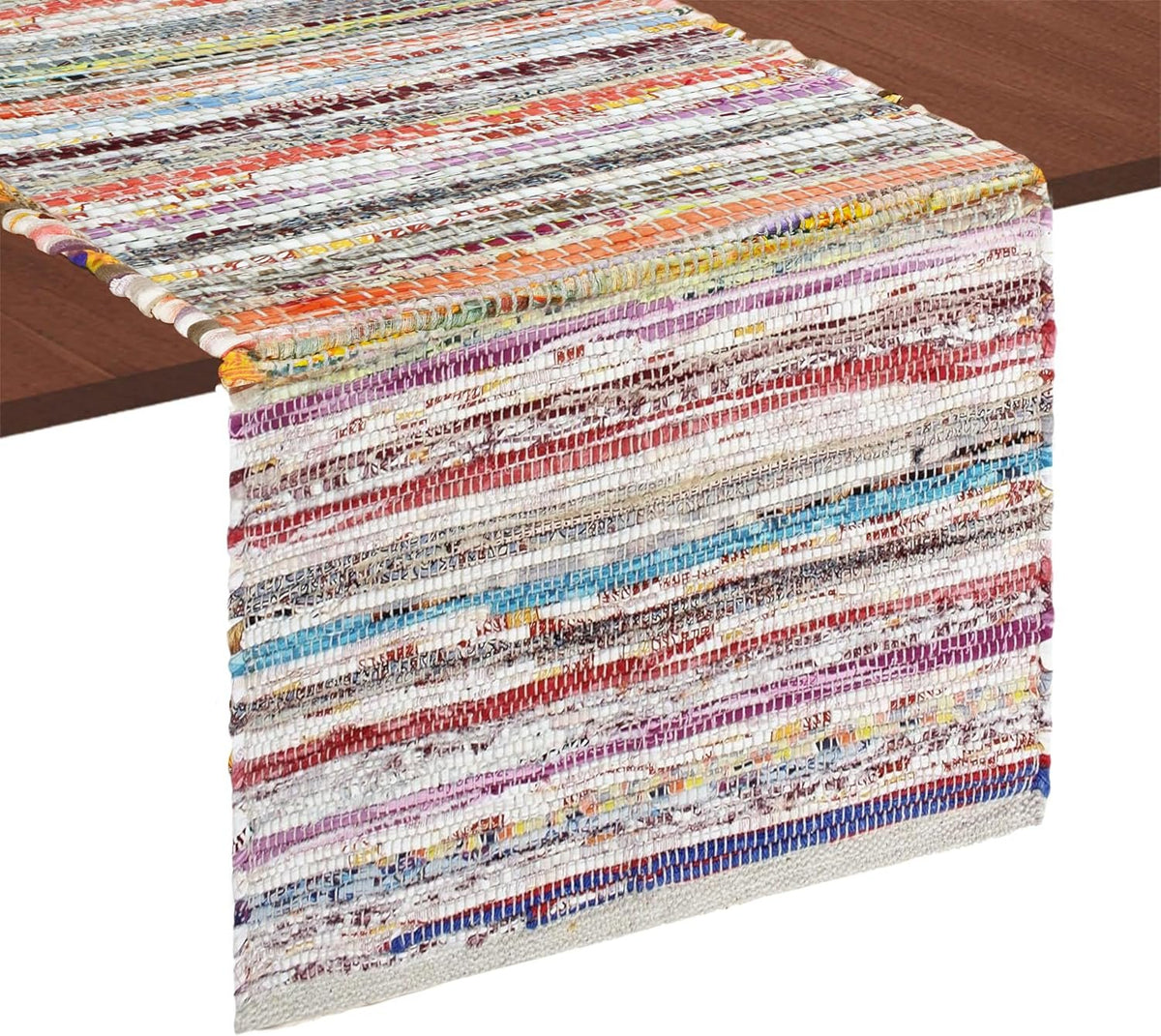Sailorine Cotton Chindi Table Runner studio product photo