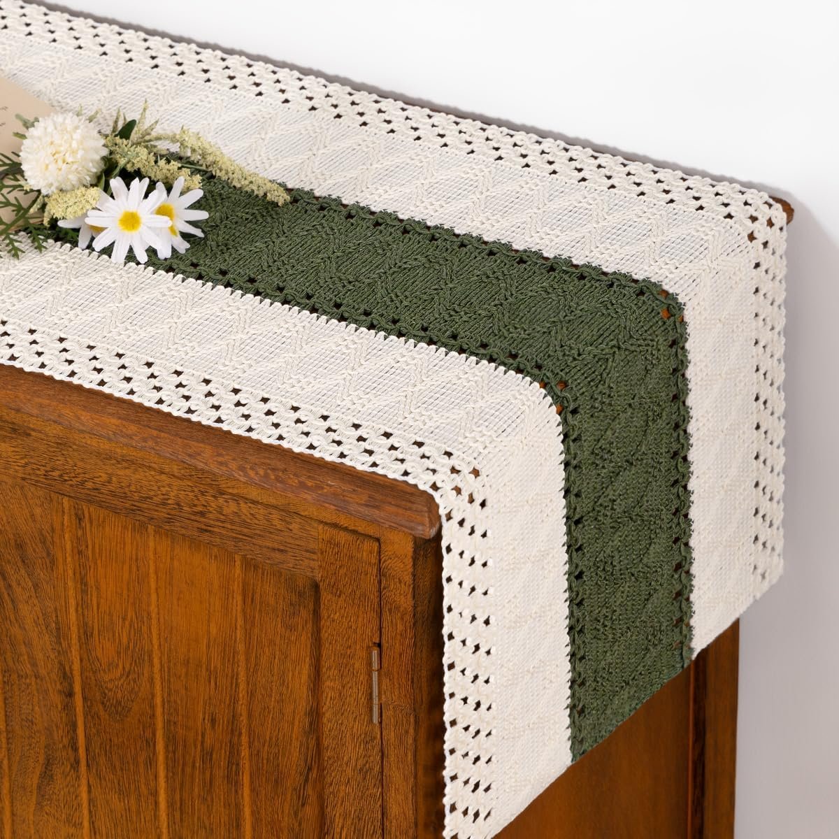 Sailorine Cotton Openwork Table Runner additional product photo