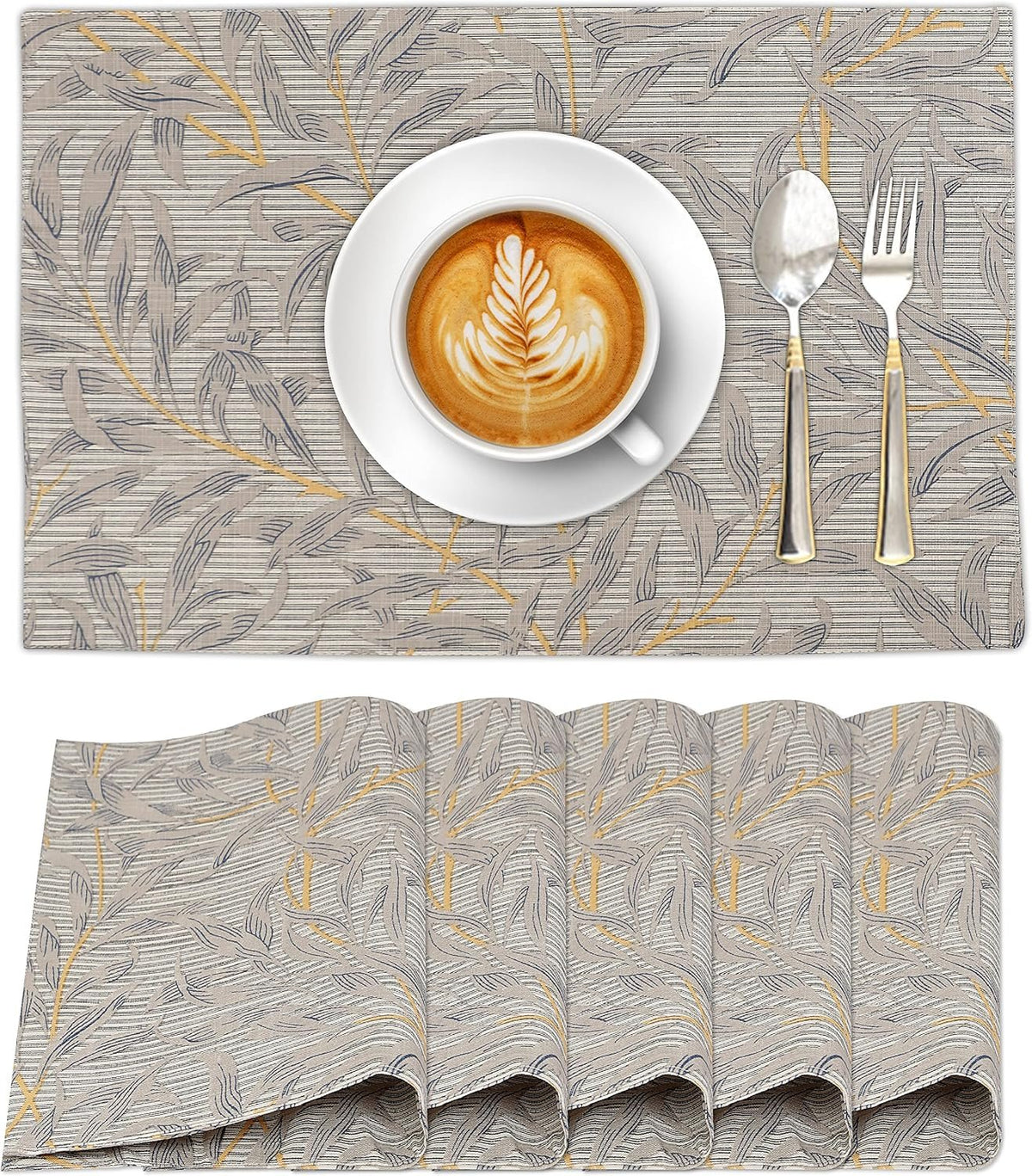 Sailorine Cotton Patterned Placemats additional product photo